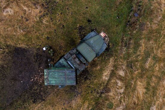 Military exercise in the Krasnodar Territory