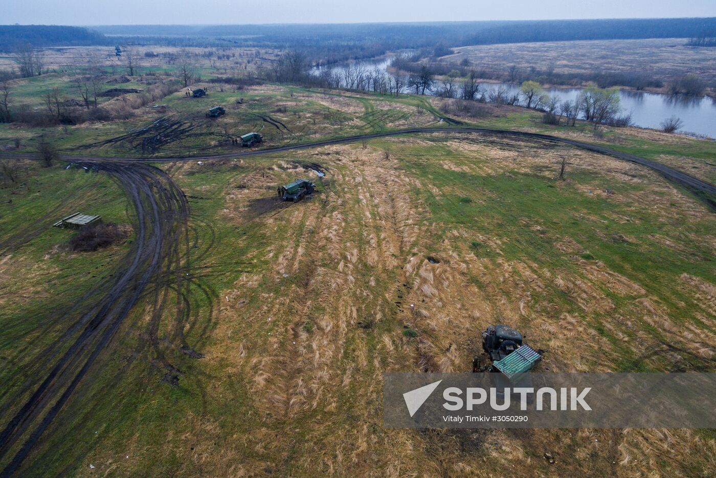 Military exercise in the Krasnodar Territory