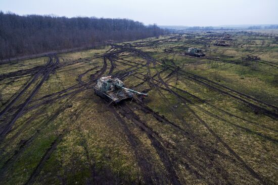 Military exercise in Krasnodar Territory