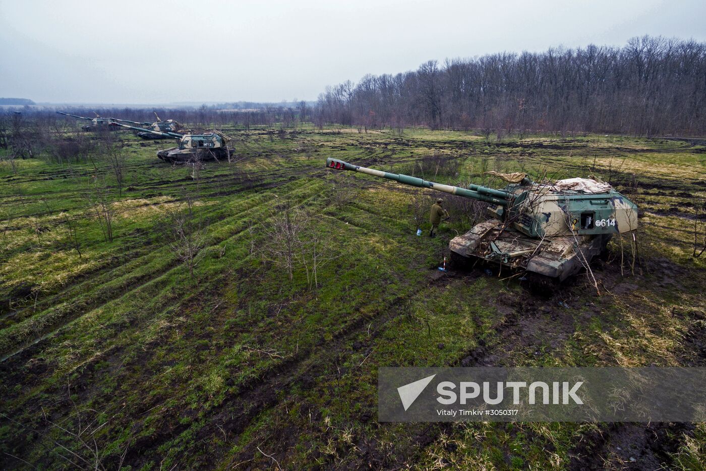 Military exercise in Krasnodar Territory