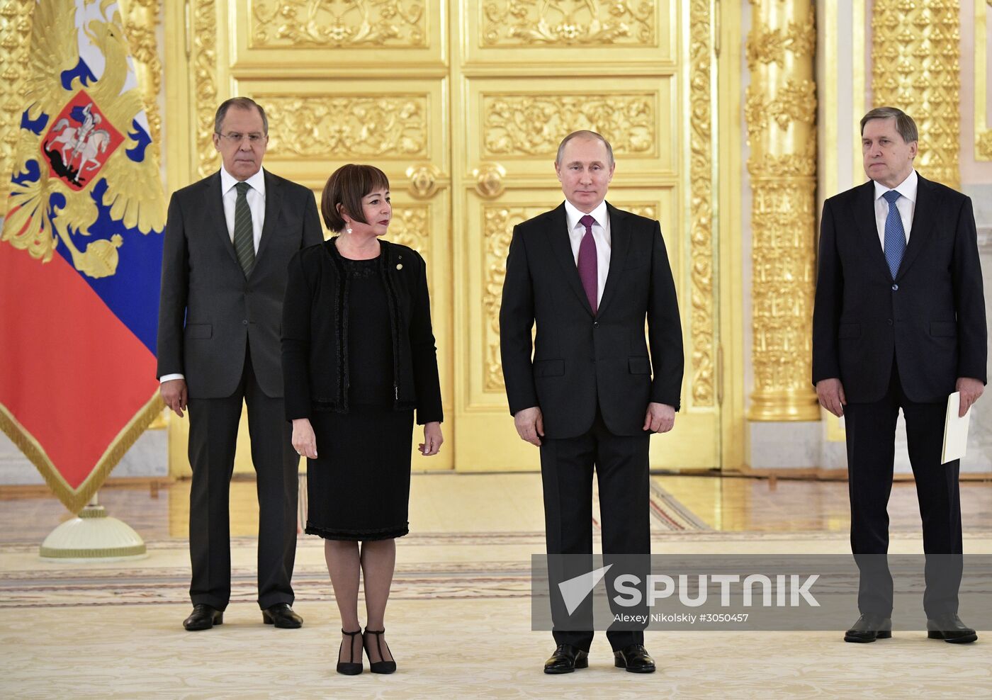 President Vladimir Putin receives letters of credence from 18 foreign ambassadors