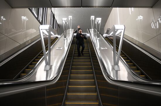 New metro stations Minskaya, Lomonosovsky Prospekt and Ramenki