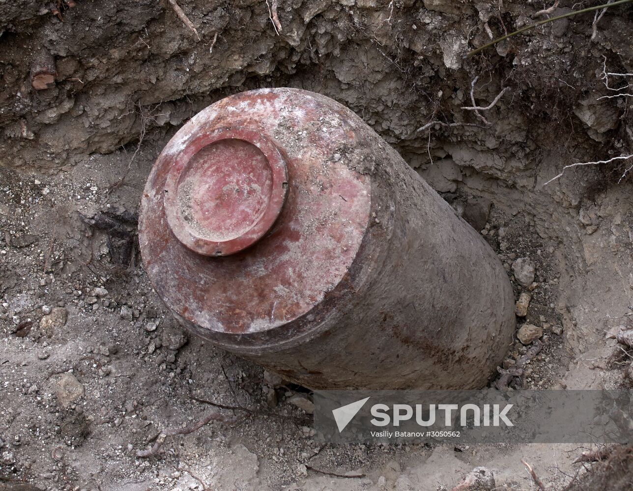 WWII bomb found in Sevastopol