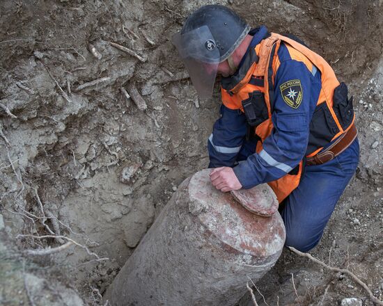 WWII bomb found in Sevastopol