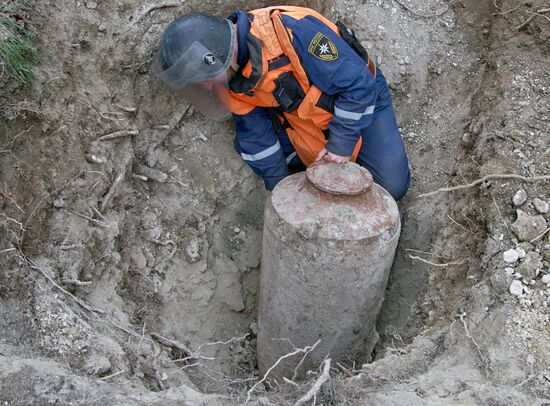 WWII bomb found in Sevastopol