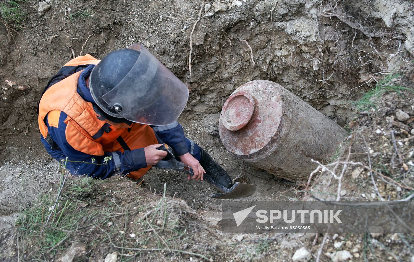 WWII bomb found in Sevastopol