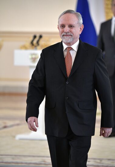 Russian President Vladimir Putin receives letters of credence from 18 ambassadors of foreign states