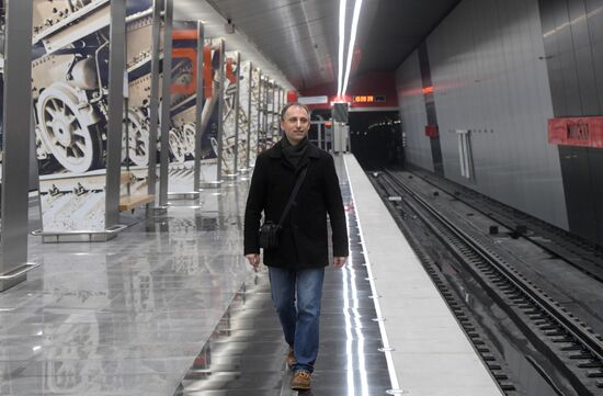 New metro stations Minskaya, Lomonosovsky Prospekt and Ramenki