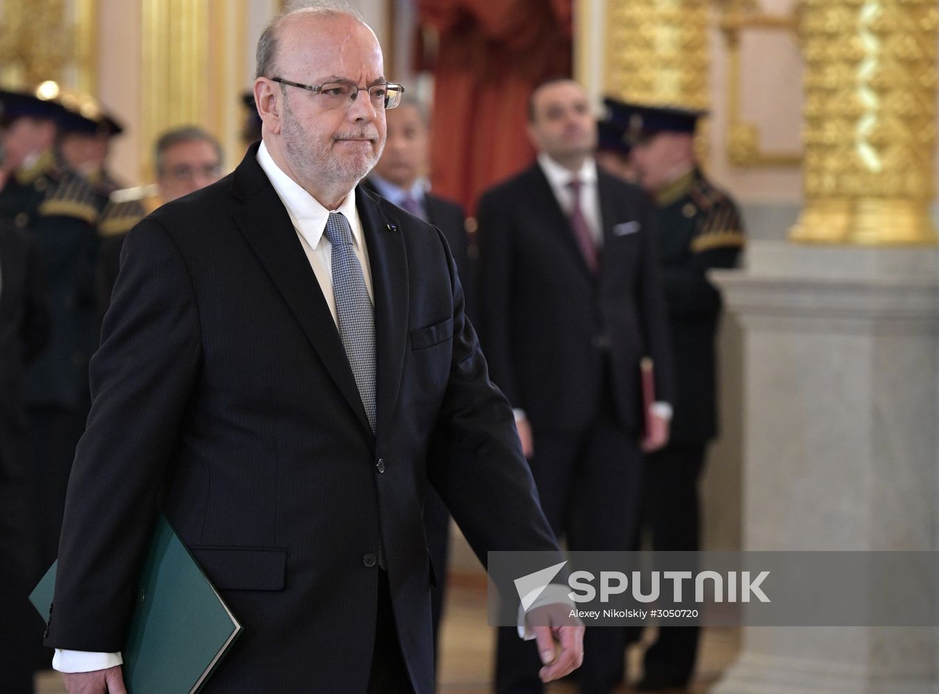 Russian President Vladimir Putin receives letters of credence from 18 ambassadors of foreign states
