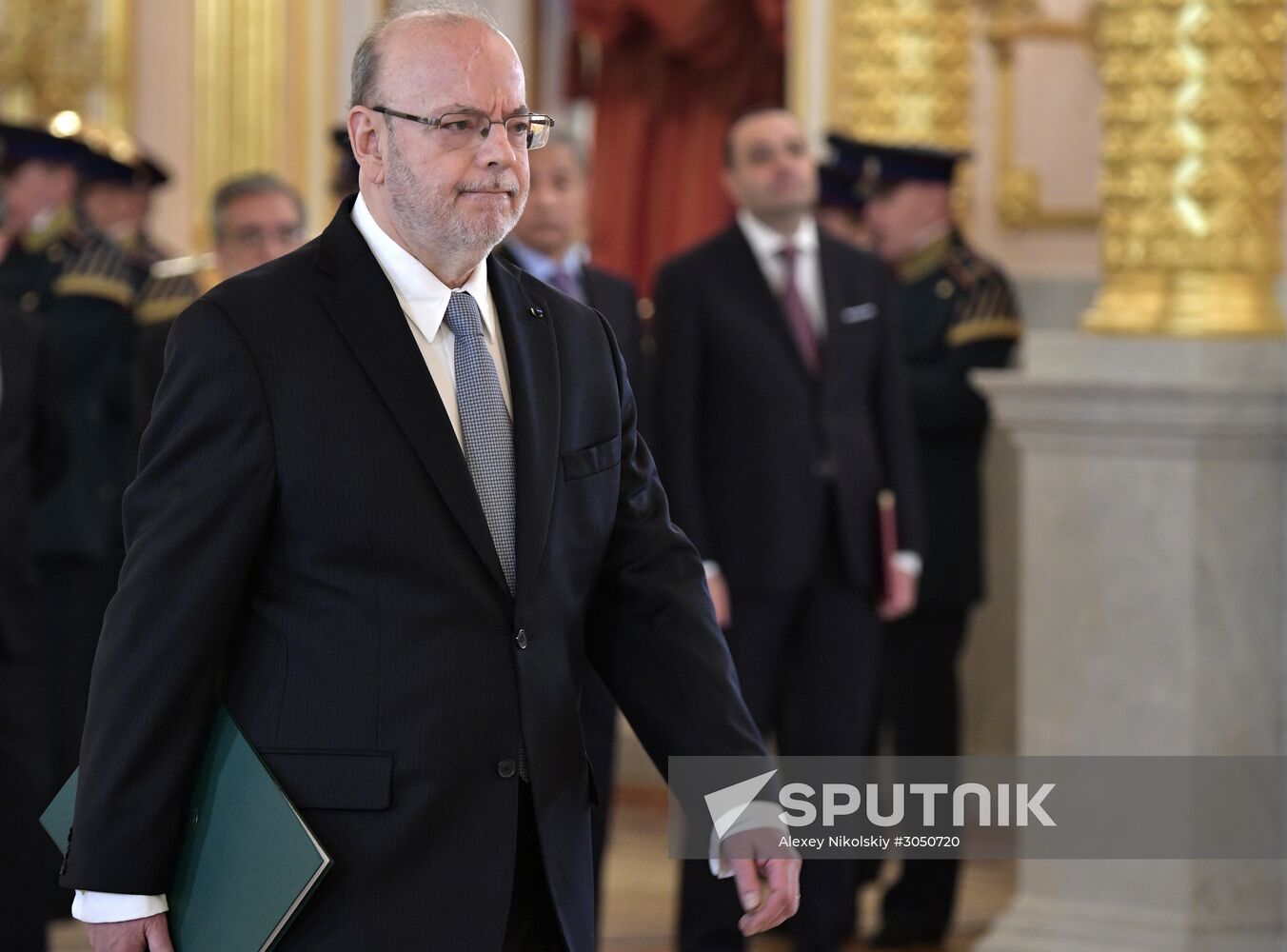 Russian President Vladimir Putin receives letters of credence from 18 ambassadors of foreign states