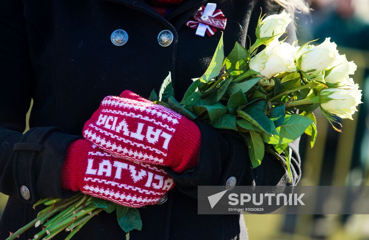 Waffen-SS veterans march in Riga