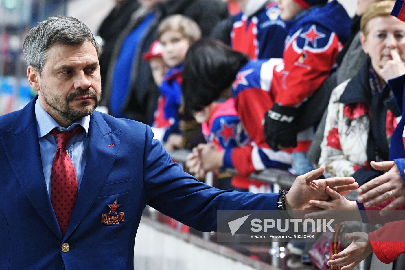 Ice hockey. KHL. CSKA vs. Lokomotiv