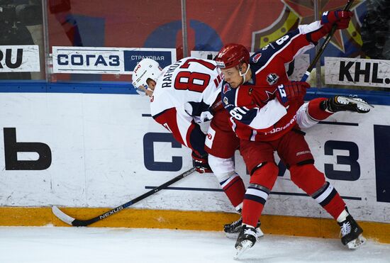 Ice hockey. KHL. CSKA vs. Lokomotiv