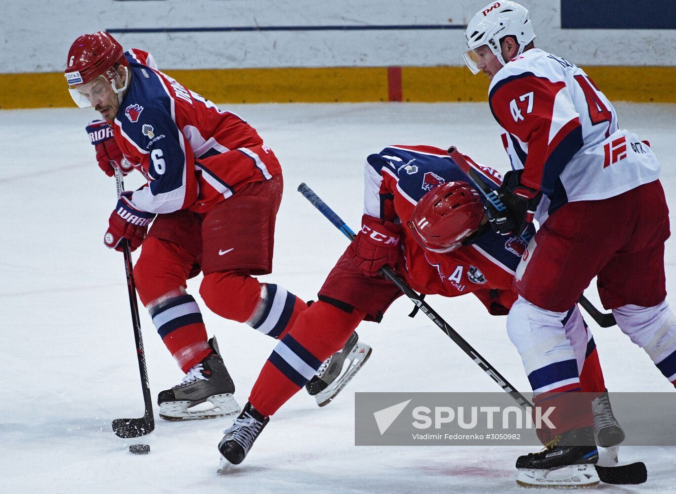 Ice hockey. KHL. CSKA vs. Lokomotiv