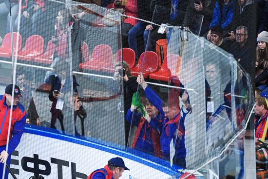 Ice hockey. KHL. CSKA vs. Lokomotiv