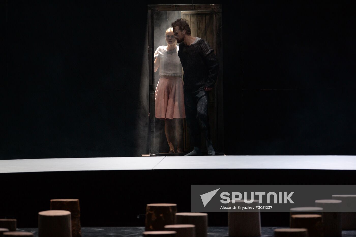 Final rehearsal o Peer Gynt ballet at Novosibirsk Opera and Ballet Theater