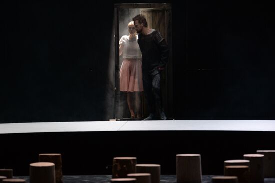 Final rehearsal o Peer Gynt ballet at Novosibirsk Opera and Ballet Theater