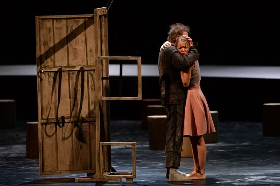 Final rehearsal of Peer Gynt ballet at Novosibirsk Opera and Ballet Theater