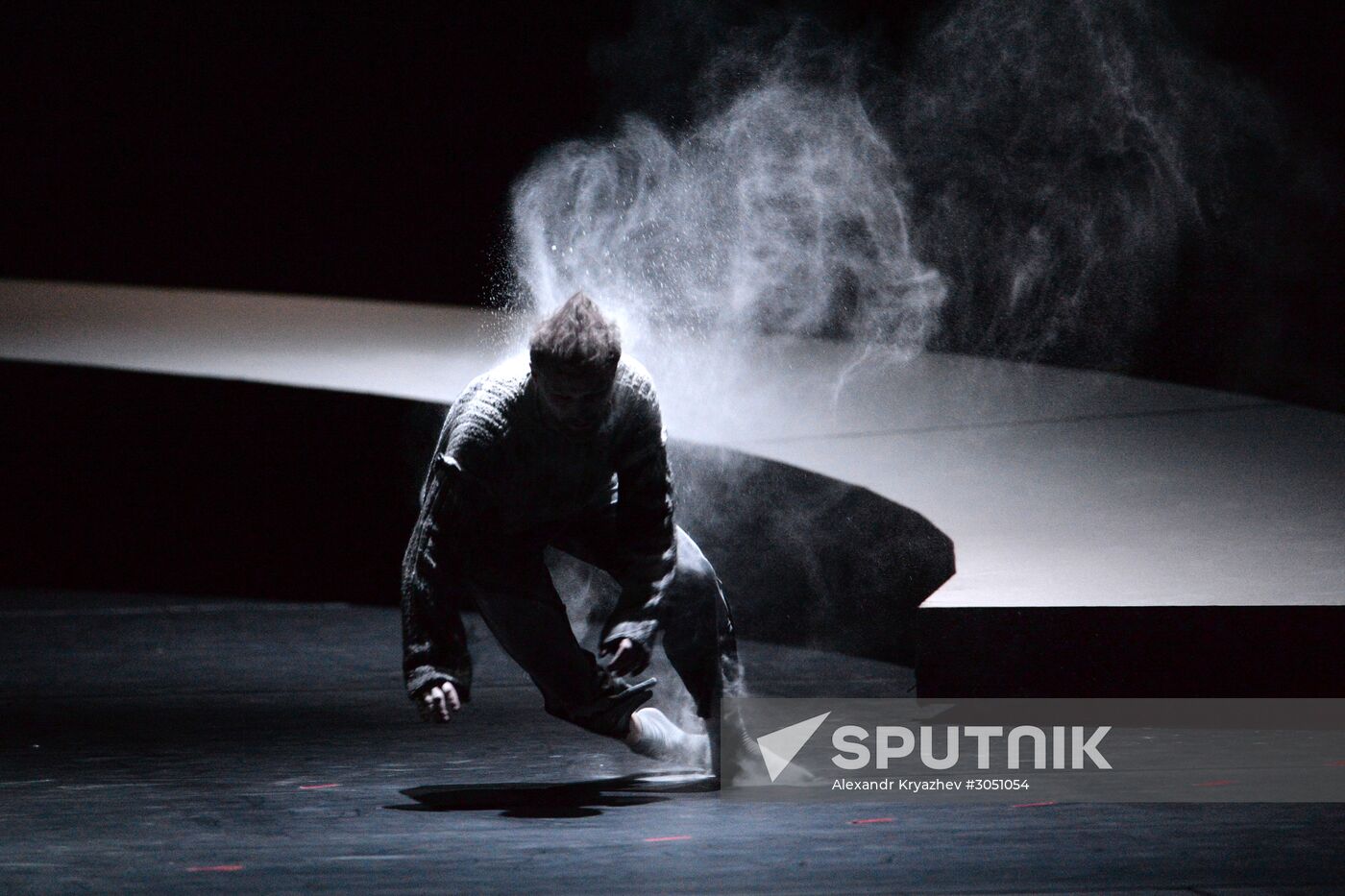 Final rehearsal of Peer Gynt ballet at Novosibirsk Opera and Ballet Theater