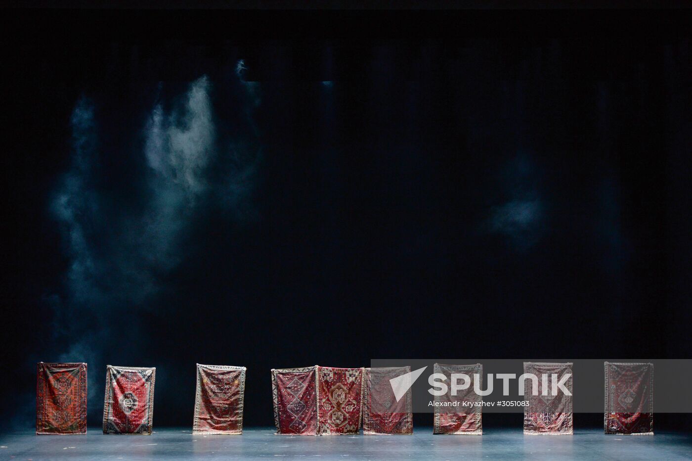 Final rehearsal of Peer Gynt ballet at Novosibirsk Opera and Ballet Theater