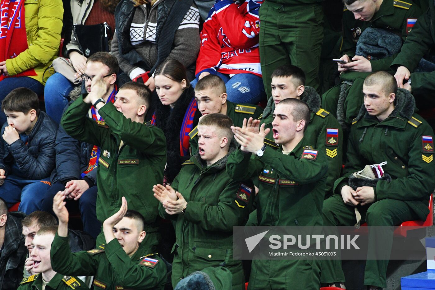 Kontinental Hockey League. CSKA vs. Lokomotiv