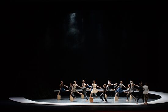 Final rehearsal of Peer Gynt ballet at Novosibirsk Opera and Ballet Theater