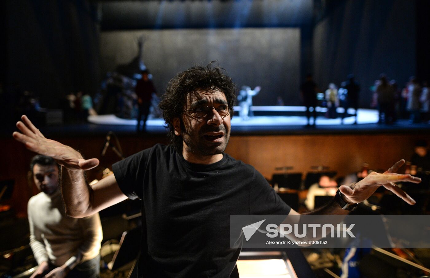 Final rehearsal of Peer Gynt ballet at Novosibirsk Opera and Ballet Theater