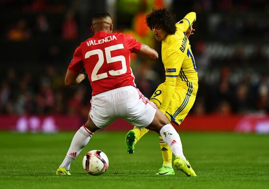 UEFA Europa League. Manchester United vs. Rostov