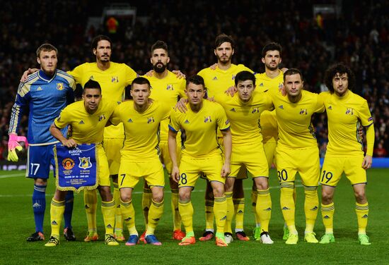 UEFA Europa League. Manchester United vs. Rostov