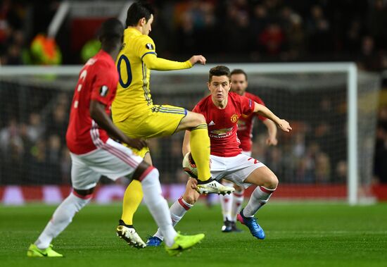 UEFA Europa League. Manchester United vs. Rostov