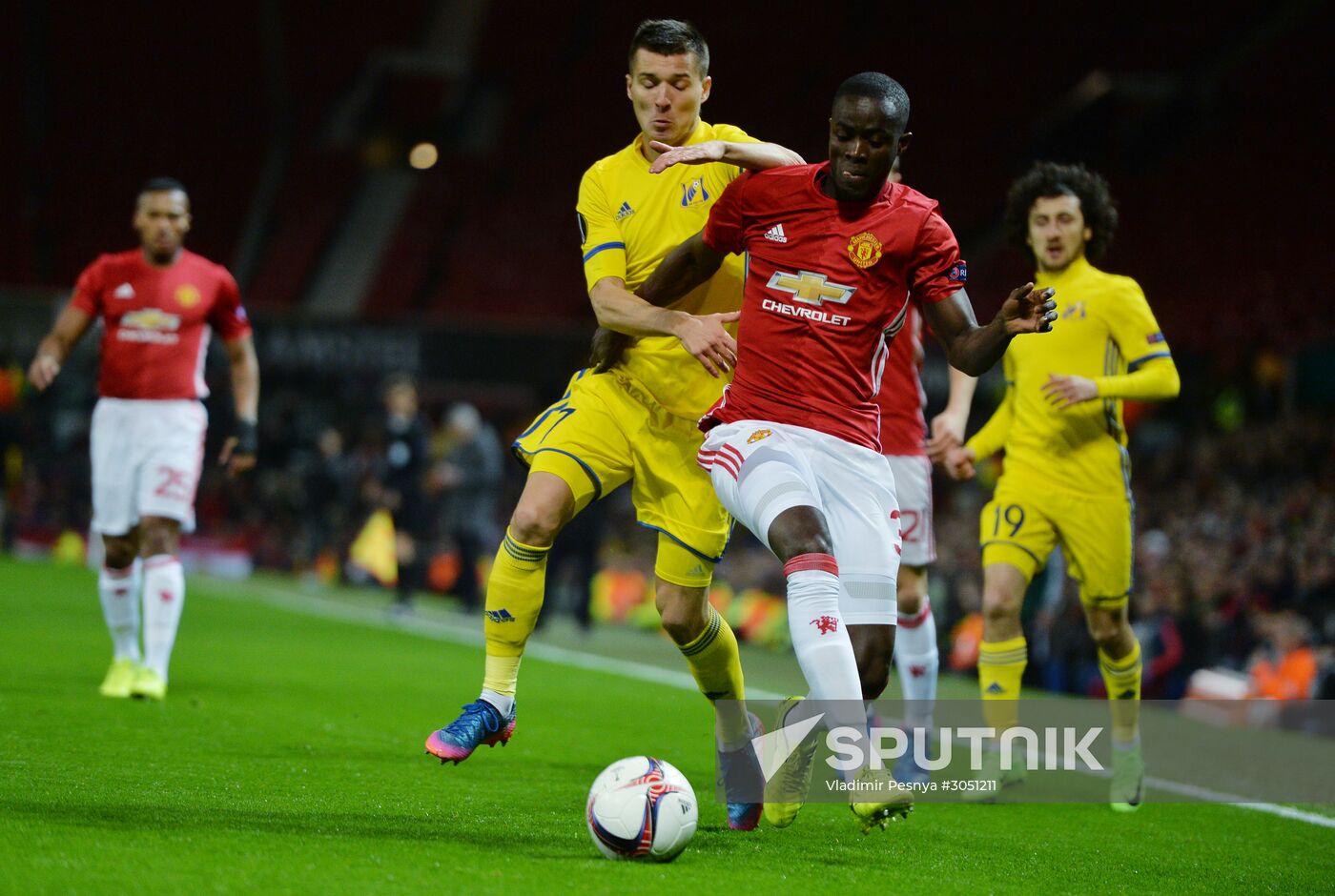 UEFA Europa League. Manchester United vs. Rostov