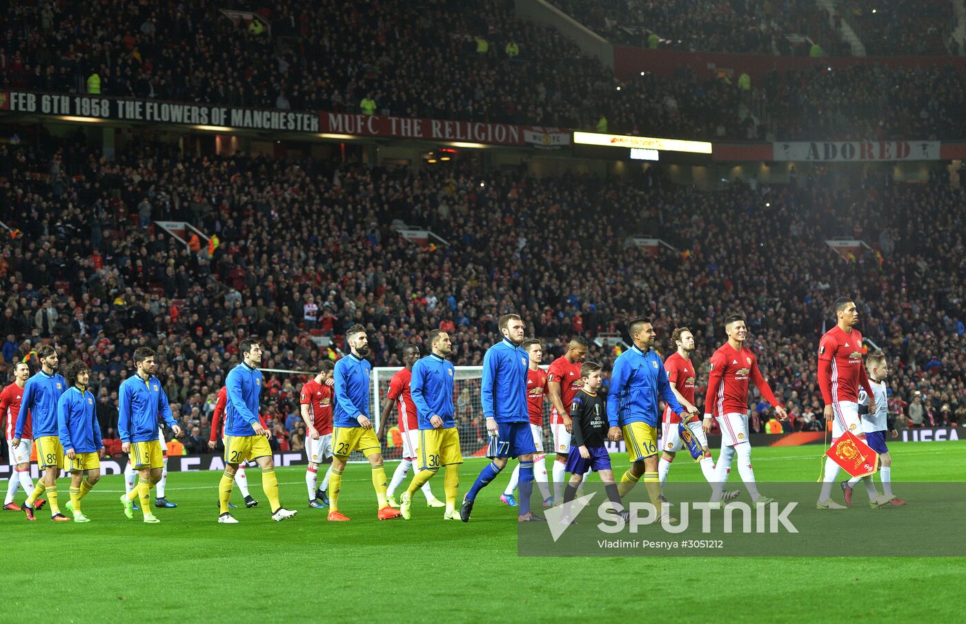 Football. Europa League. Manchester United vs. Rostov