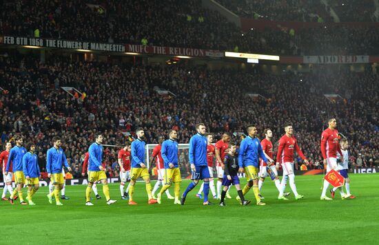 Football. Europa League. Manchester United vs. Rostov