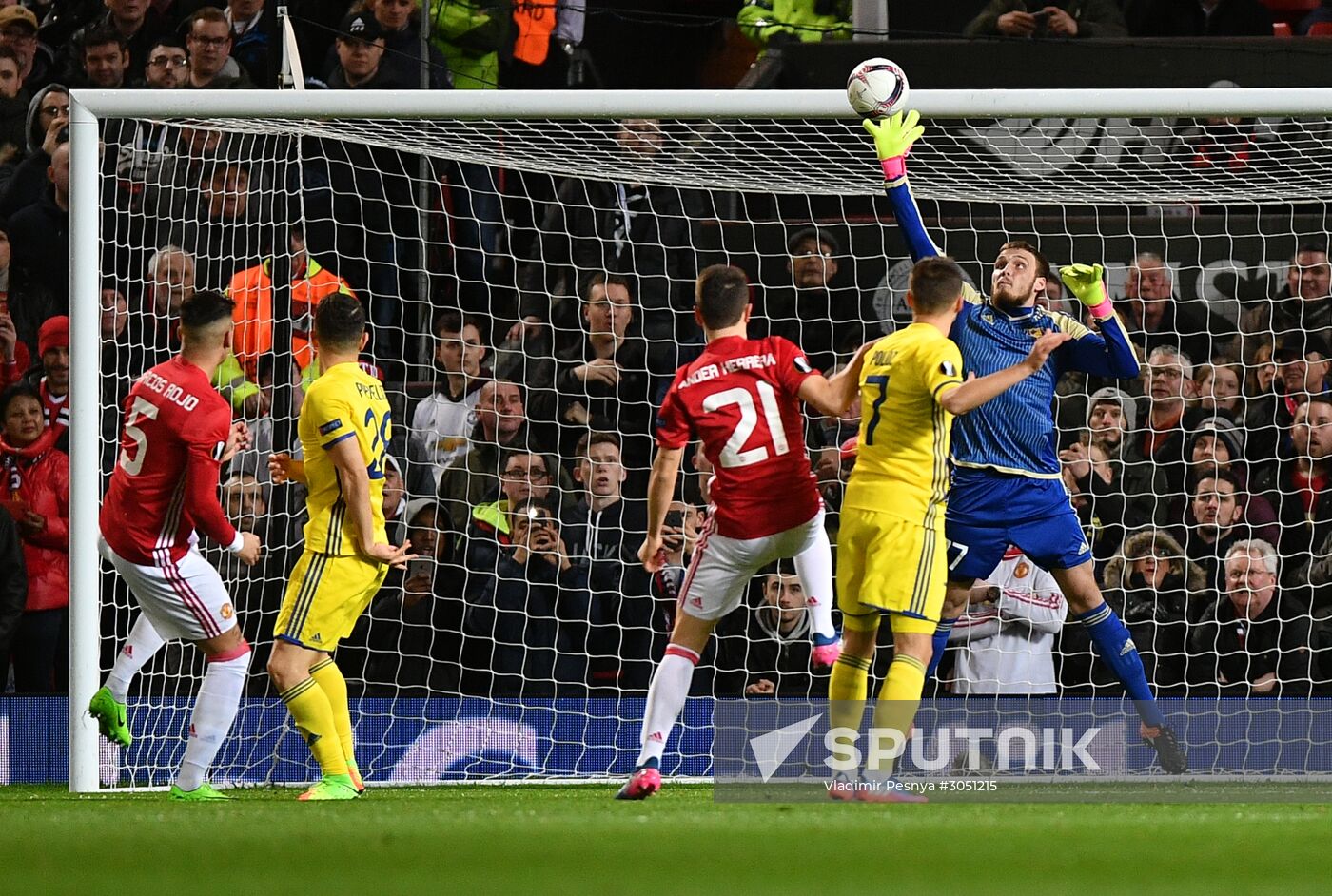 UEFA Europa League. Manchester United vs. Rostov