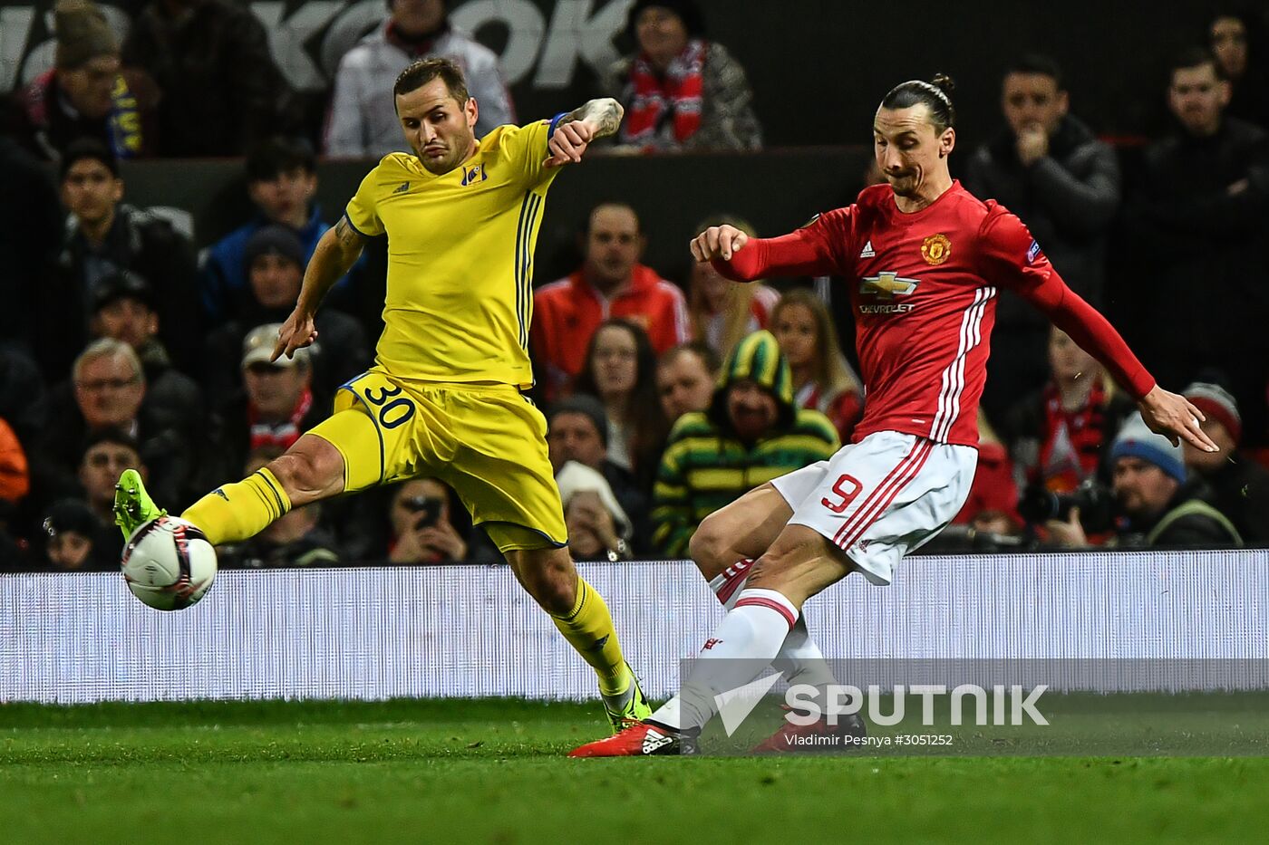 UEFA Europa League. Manchester United vs. Rostov