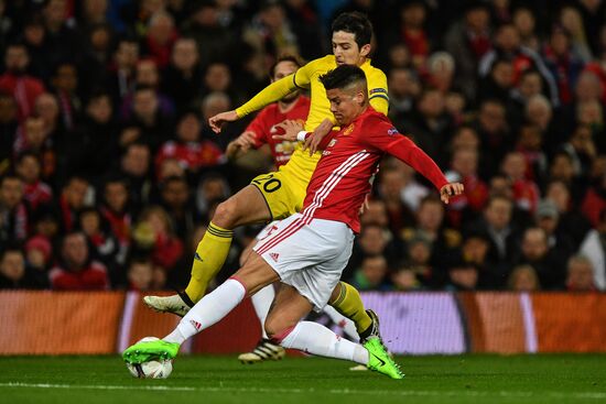 UEFA Europa League. Manchester United vs. Rostov