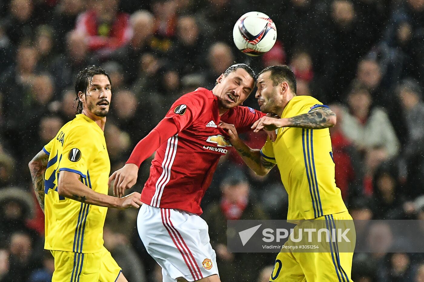 UEFA Europa League. Manchester United vs. Rostov