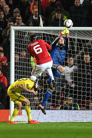 UEFA Europa League. Manchester United vs. Rostov