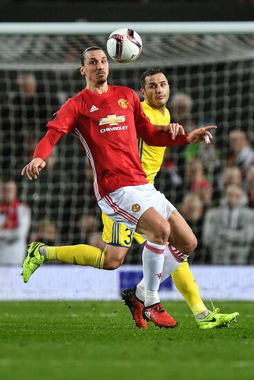 UEFA Europa League. Manchester United vs. Rostov