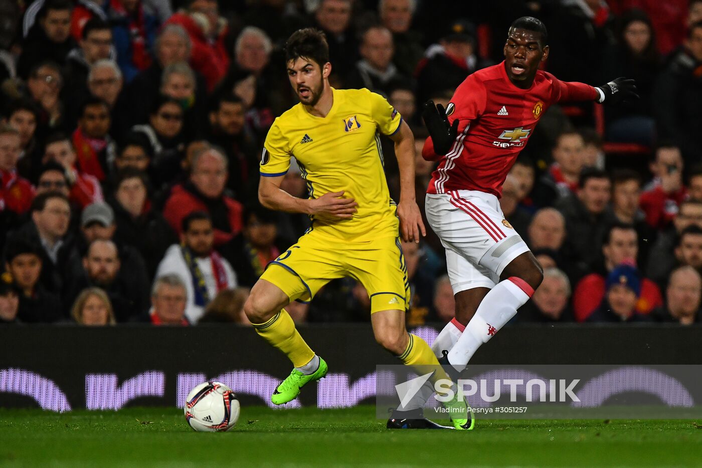 UEFA Europa League. Manchester United vs. Rostov