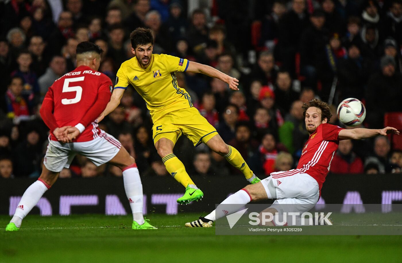 UEFA Europa League. Manchester United vs. Rostov