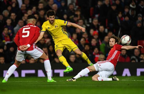 UEFA Europa League. Manchester United vs. Rostov