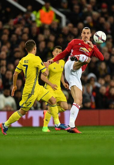UEFA Europa League. Manchester United vs. Rostov