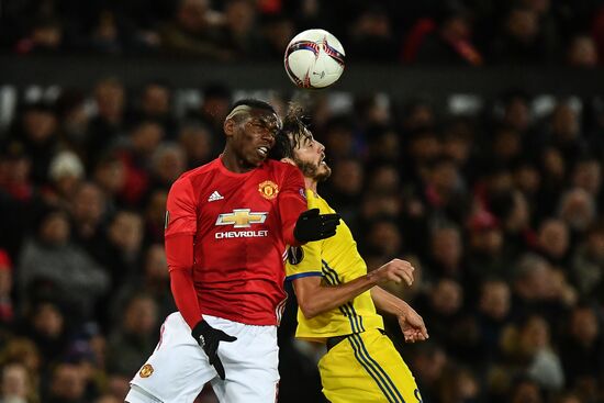 UEFA Europa League. Manchester United vs. Rostov