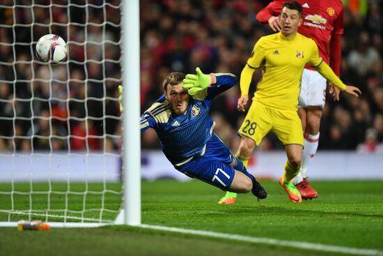 UEFA Europa League. Manchester United vs. Rostov