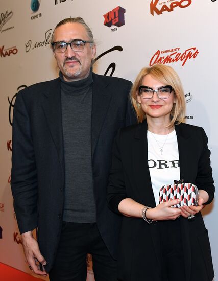 Premiere of Vladimir Bortko's new film "About Love"