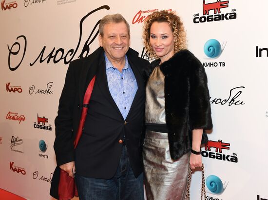 Premiere of Vladimir Bortko's new film "About Love"