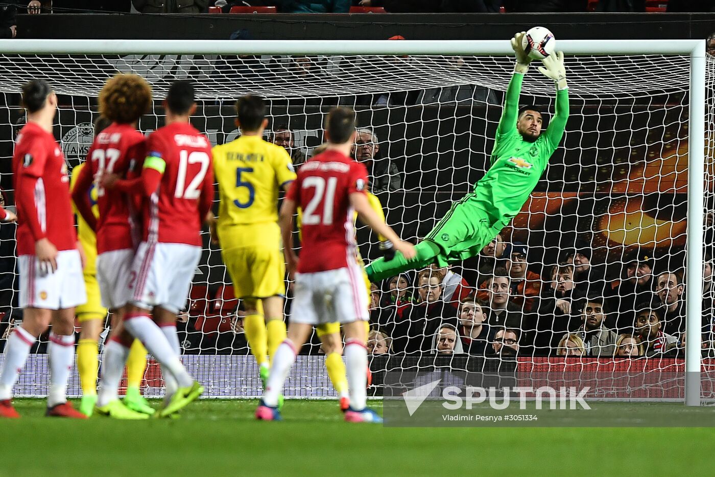 UEFA Europa League. Manchester United vs. Rostov