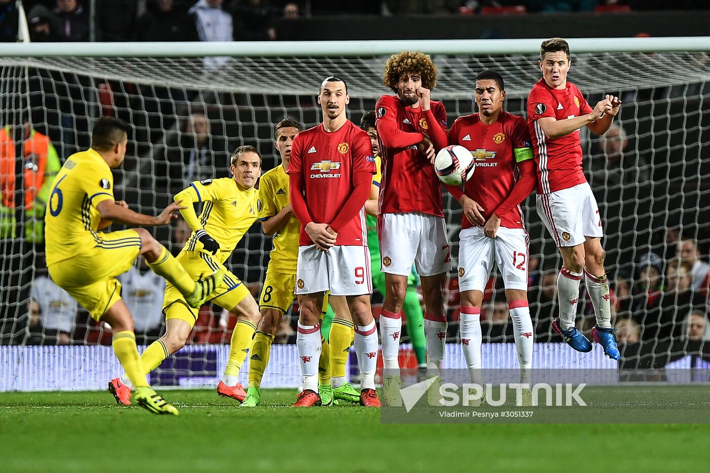 UEFA Europa League. Manchester United vs. Rostov