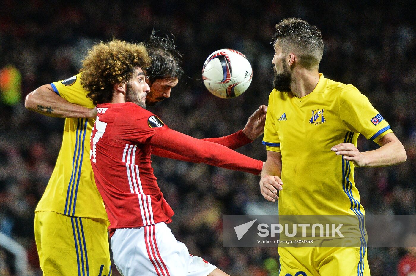 UEFA Europa League. Manchester United vs. Rostov